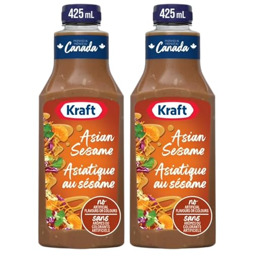 ZENVOIRA Pantry Bundle includes Kraft Asian Sesame Salad Dressing 425ml/14.4oz