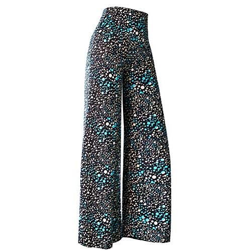 Arolina Women's Casual Stretchy Wide Leg Palazzo Lounge Pants with Pockets | High waist, Trendy, Comfy, Breathable, Dressy, Flowy, Lightweight, for Summer Fall Spring Beach Vacation Travel H