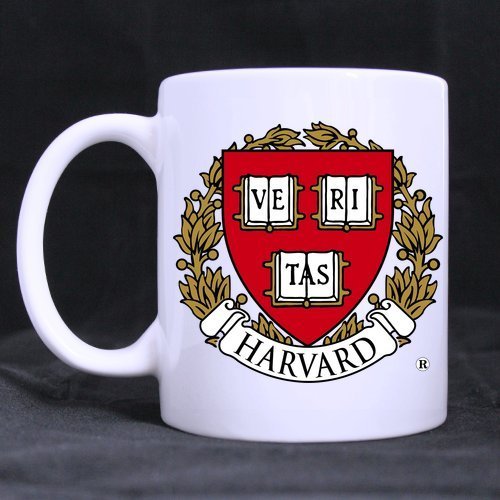 LaHuo Harvard University White Mug 11 OZ