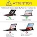 COO Keyboard Case for Surface Go 3 (2021)/ Surface Go 2 2020 / Surface Go 2018, 7-Color Backlit Wireless Detachable Keyboard with Slim Cover for Microsoft Surface Go 3 10.5 inch