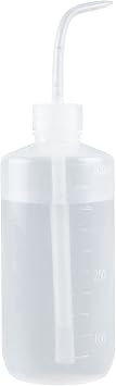 T4U 500 ML Plastic Squeeze Type Watering Bottle Garden Tools/Gardening Tools/Succulent Planter Tools Transparent White