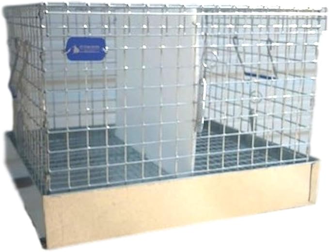 3 hole rabbit transport cage