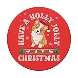 Zoom IMG-2 corgi santa holly xmas jolly