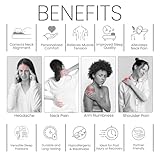 GC GAVENO CAVAILIA Cervical Anti Allergy Orthopedic Contour Memory Foam Pillow For Shoulder Neck Tension Relief Anti Bacterial Stomach Side Sleeping Pillow With Hypoallergenic Pillowcase, 64x38 cm - Image 6