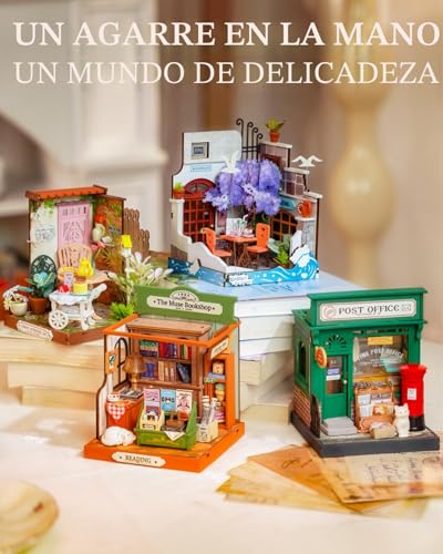 Miniatura 8 de Rolife Diy Miniature House Kit Casas Miniaturas Para Montar Maquetas Madera Para Construir Adultos Decoración Hogar Puzzle 3d Diorama Regalos Manualidades Adultos Infantil Madre