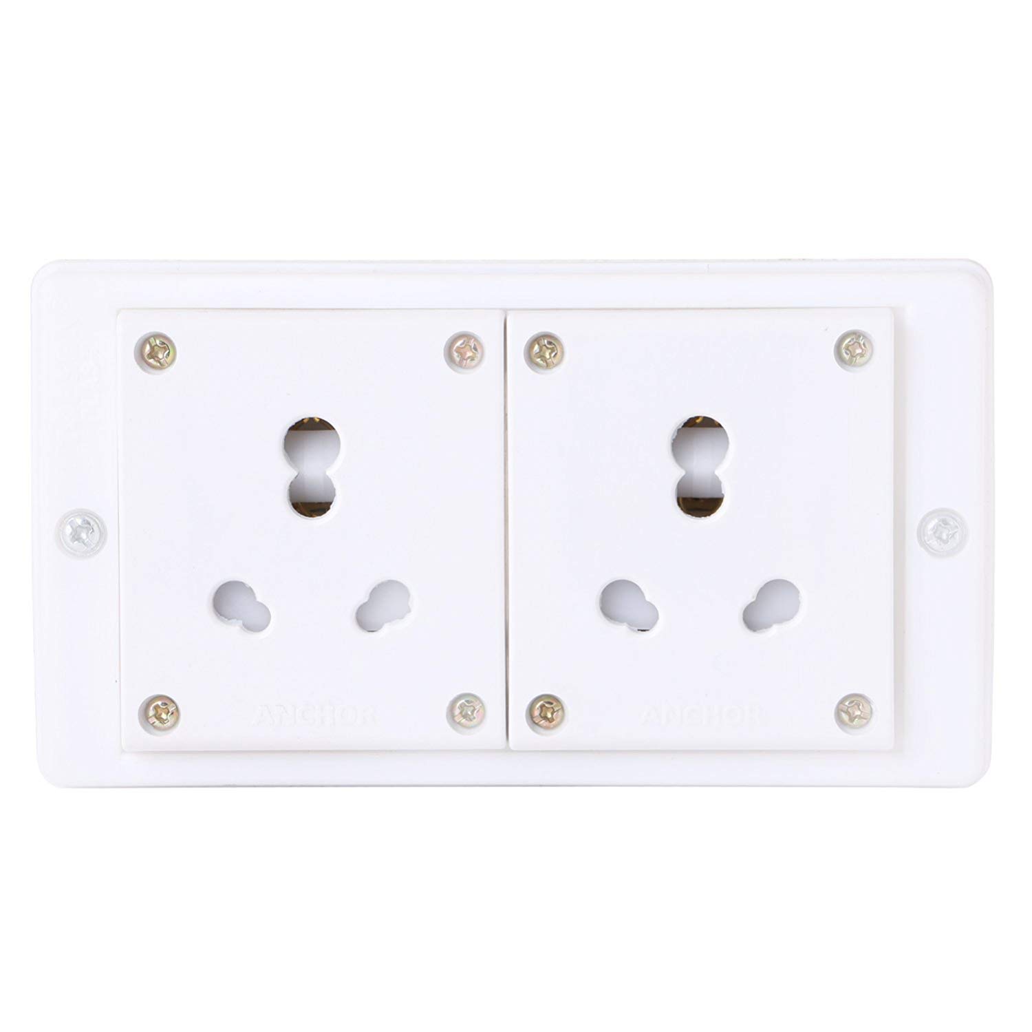 Mr.BAHUL Spike Buster Fitted with 2 Anchor Sockets(15 Amp) with 2 Metre Chord with 5 Amp Plug-image-21