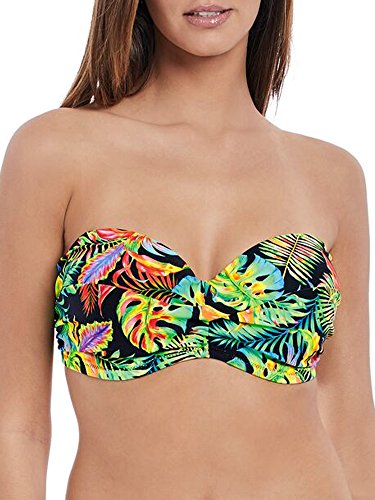 Haut de maillot de bain bandeau twist Freya Electro Beach armatures 85FF