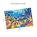 Melissa & Doug Underwater Ocean Floor Puzzle, 48 pc Jumbo Jigsaw Puzzle, Educational Screen Free Activity for Toddler, Preschoolers and Kids Ages 3+ (2 x 3 Feet) - FSC Certified
