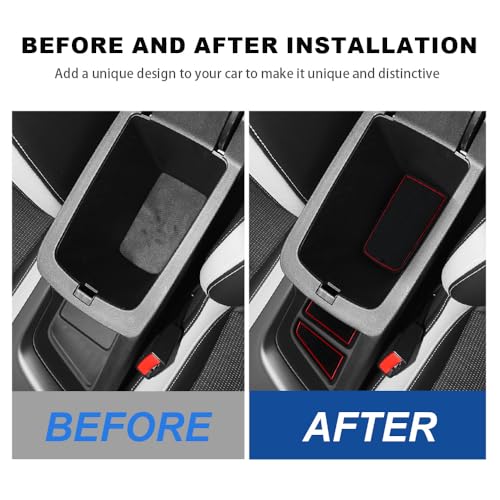 Insertos para portavasos Buick Envista 2024-2026 rojo miniatura 3