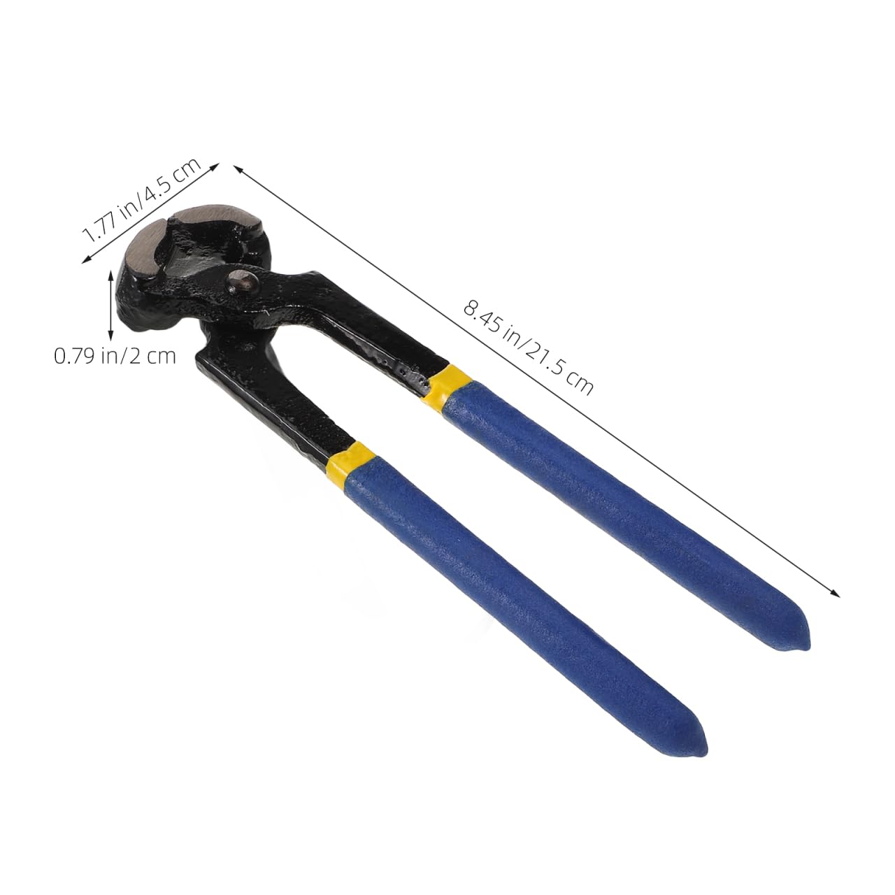 Toddmomy Metal Crafted Hoof Trimming Pliers 20cm for Horse Sheep Cattle Hoof Nippers Humanized Handle