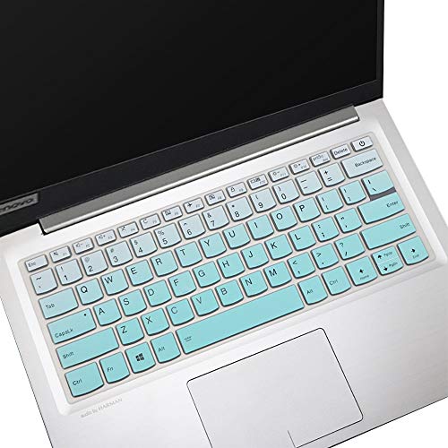 Lenovo Yoga C740 14 Keyboard Cover for Lenovo Yoga C940 14 Laptop Keyboard Skin, ThinkBook 14s & 13s Laptop Keyboard Cover Protector, Ombre Mint (NOT for 15.6" Lenovo Yoga C740 C940)