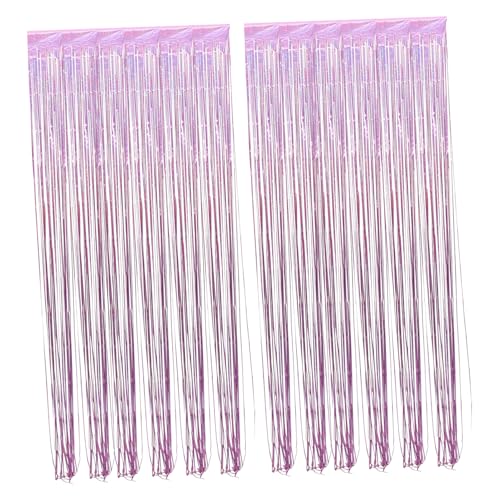 Angoily Disco Party Decorations Fringe Curtain Backdrop Tinsel Curtains for Wedding Birthday Decorations Streamer