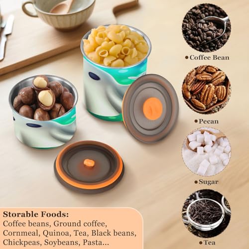 Envase Hermético de Acero Inoxidable para Café 17oz miniatura 5