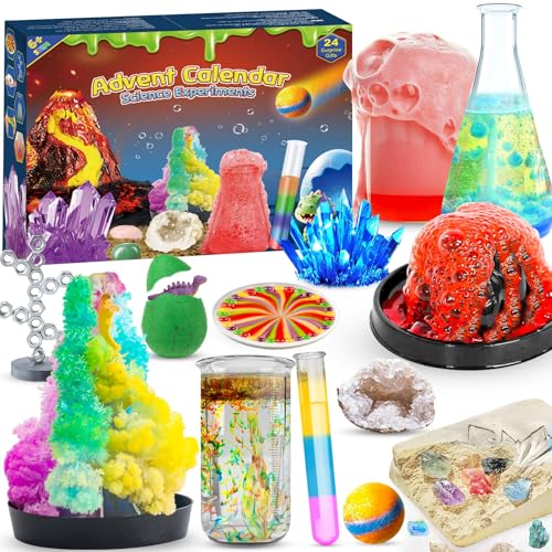 Calendrier de l'Avent 2025 Scientifique pour Enfants - 24...