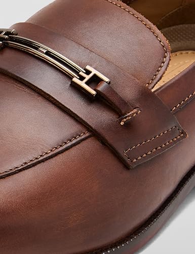 Image of Symbol Premium Mens Formal Slip-on Moccasin Leather Shoes