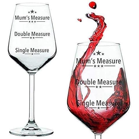 FLOW Barware Mum's Measure Wine Glass Cover