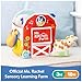 Ms. Rachel Official Sensory Learning Farm, Foldable Soft Baby Book with Plush Cow, Infant Educational Toys for Babies Ages 3 Months to 18 Months