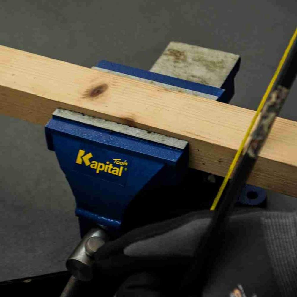 TORNILLO DE BANCO CON BASE GIRATORIA 1000 KG KAPITAL