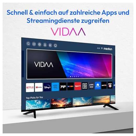 MEDION X15015 50 Zoll UHD Smart-TV