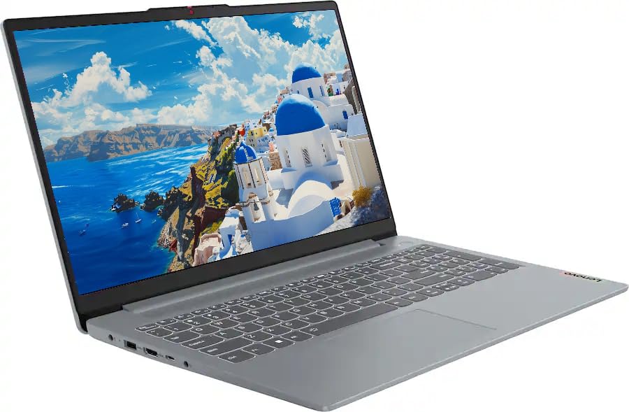 Image of Lenovo Ideapad Slim 3 15.6 inch FHD Touchscreen Laptop, AMD Ryzen 7 5825U, 16GB RAM, 512GB SSD, AMD Radeon, Windows 11 Pro, Arctic Grey with Stylus