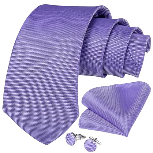 Corbata de seda sólida para hombre 8cm formal