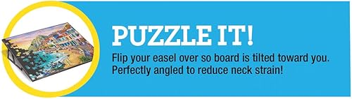 Miniatura 5 de Ravensburger Accesorio para rompecabezas, caballete de tablero de rompecabezas Stand & Go adecuado para rompecabezas de 1000 piezas, hecho de 98%