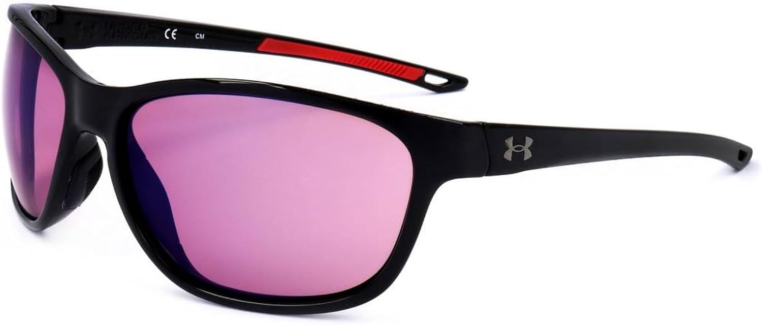 Under Armour Unisex Undeniable Oval Golf Sunglasses – Blue Frame/Golf Tuned Lens