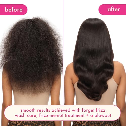 amika frizz-me-not hydrating anti-frizz treatment | lightweight hydrating spray for medium to thick coarse hair types 2a-4c, humidity + heat protection, smooth frizz for up to 3 days