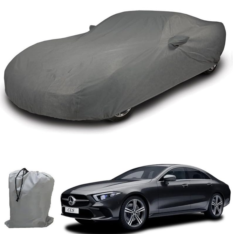 Image of ARCUATE Triple Layer Custom fit Car Body Cover for Mercedes Benz CLS |Top Layer Dustrproof | Middle Layer Waterproof | Bottom Layer Scratch Protection | Outdoor Indoor Fabric