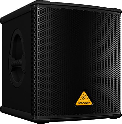 Behringer EUROLIVE B1200D-PRO High-Performance Active 500 Watt 12" PA Subwoofer with Built-In Stereo Crossover