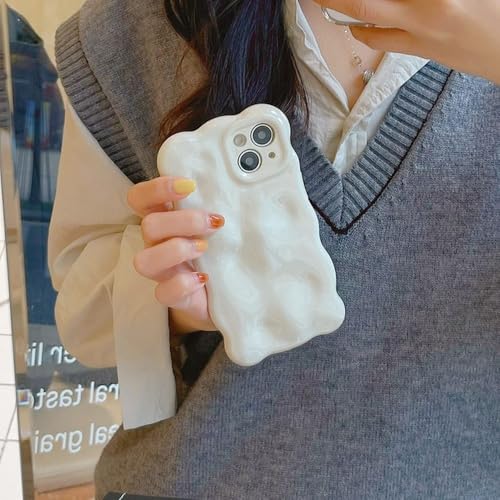 Housse de protection souple pour iPhone 15 et 16 Pro Max crème