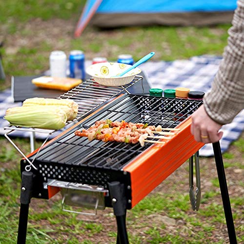 Portatile all'aperto per Il Tempo Libero Campeggio casa Barbecue a Carbone Selvatico Barbecue Forno Pieghevole griglia per Barbecue