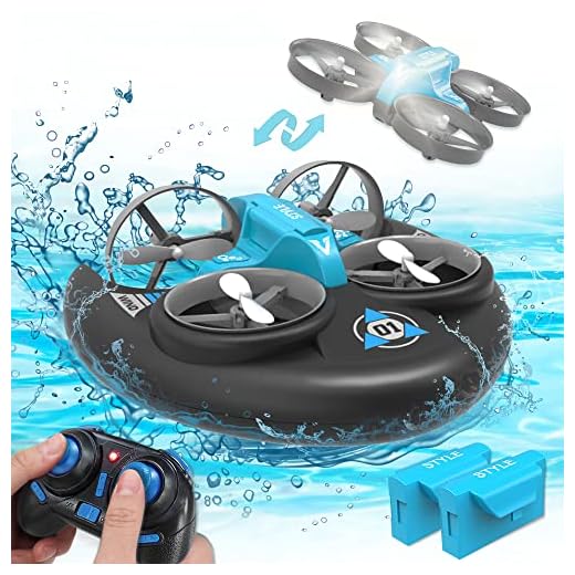Boys Toys Ages 6-8 10-12, 3 in 1 RC Boat for Boys, Outdoor Pool Toys for Kids 8-12, Mini Car Drone Remote Control Helicopter Plane, Sea Land Air Remote Control Toys Boys Gifts