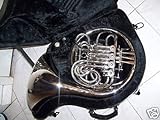 Silver Double French Horn, F/Bb key