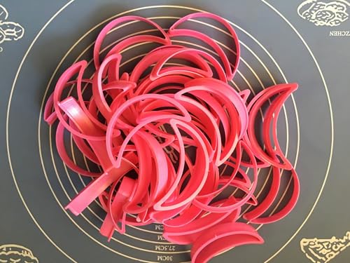 La Petite Caverne Moules à Gâteaux Hilal Orientaux Lune, Lot de 6