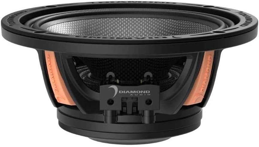 Diamond Audio Motorsports NEO Speakers RMS Midrange Coaxial Speakers - High Performance Audio Upgrade (MS65NEO)