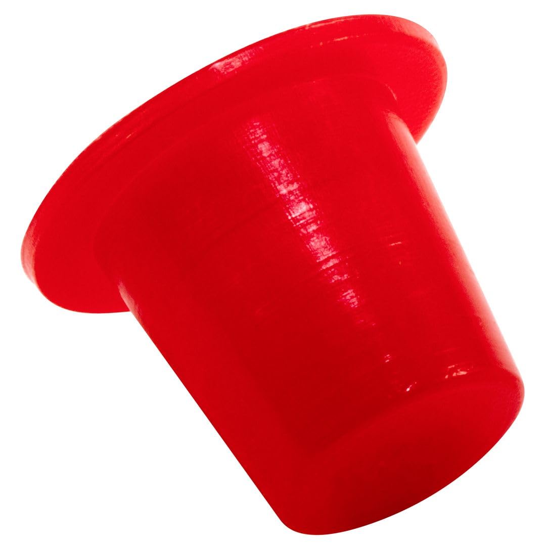 Caplugs T-12X 0.915" Tapered Red Plug Cap, 200pk - View #11
