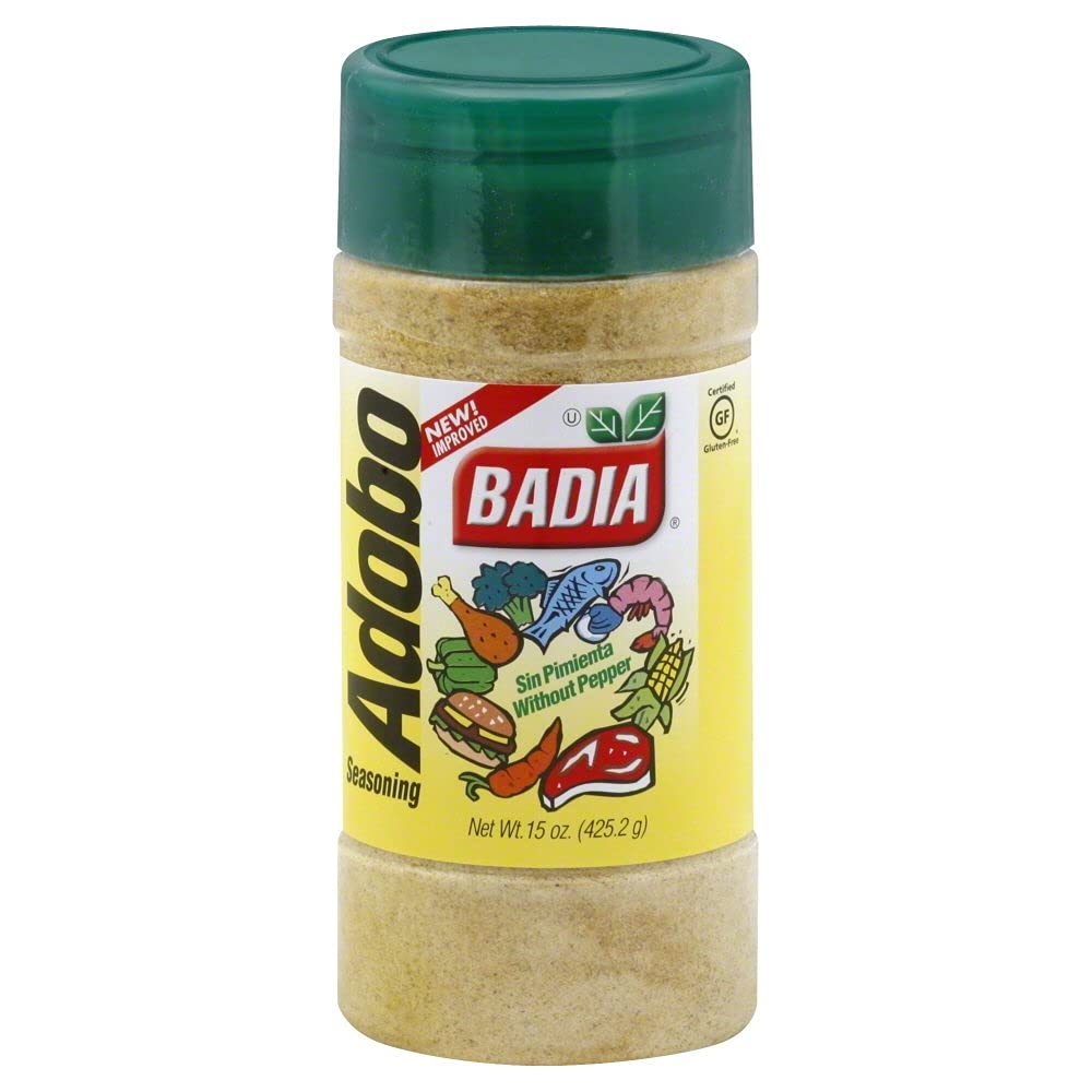 Badia Adobo without Pepper, 15 oz Adobo Sauces Grocery