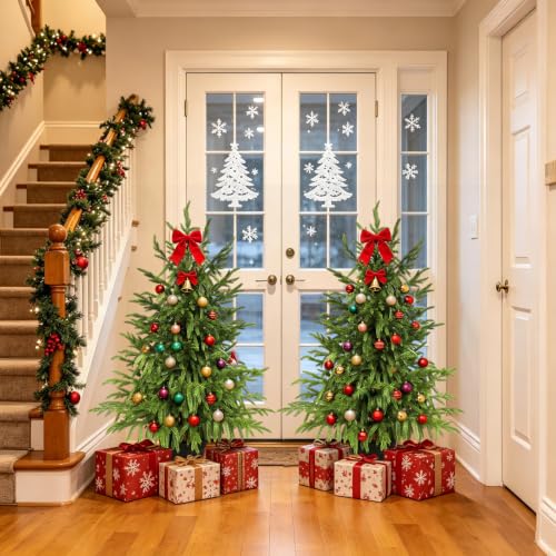 Artificial Norfolk Christmas Pine Tree 3Ft for Indoor and Outdoor Decor - Image 2