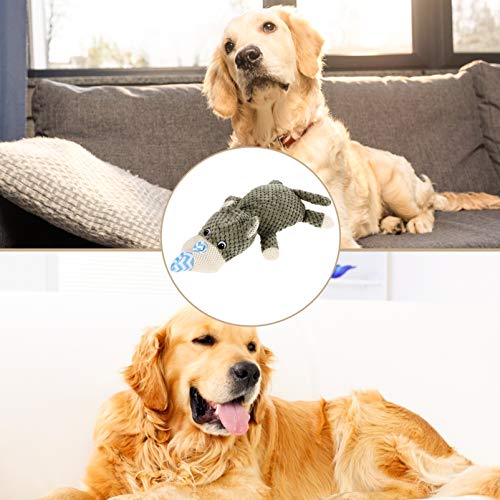 Balacoo Squeaky Brinquedos Do Animal de Estimação Gato Tédio Busters Rinoceronte De Pelúcia Do Cão D