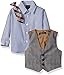 Nautica Dressy Vest Set, Glen White, 6-9 Months