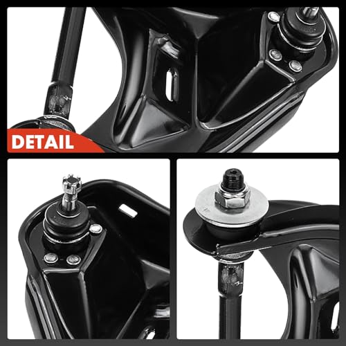 A-Premium 2 x Front Upper Control Arm, with Ball Joint & Bushing, Compatible with Chevrolet & Buick & GMC & Oldsmobile & Pontiac - 1978-2005 - Malibu Blazer S10 Regal Century Jimmy Calais Bonneville by A-premium - Image 7