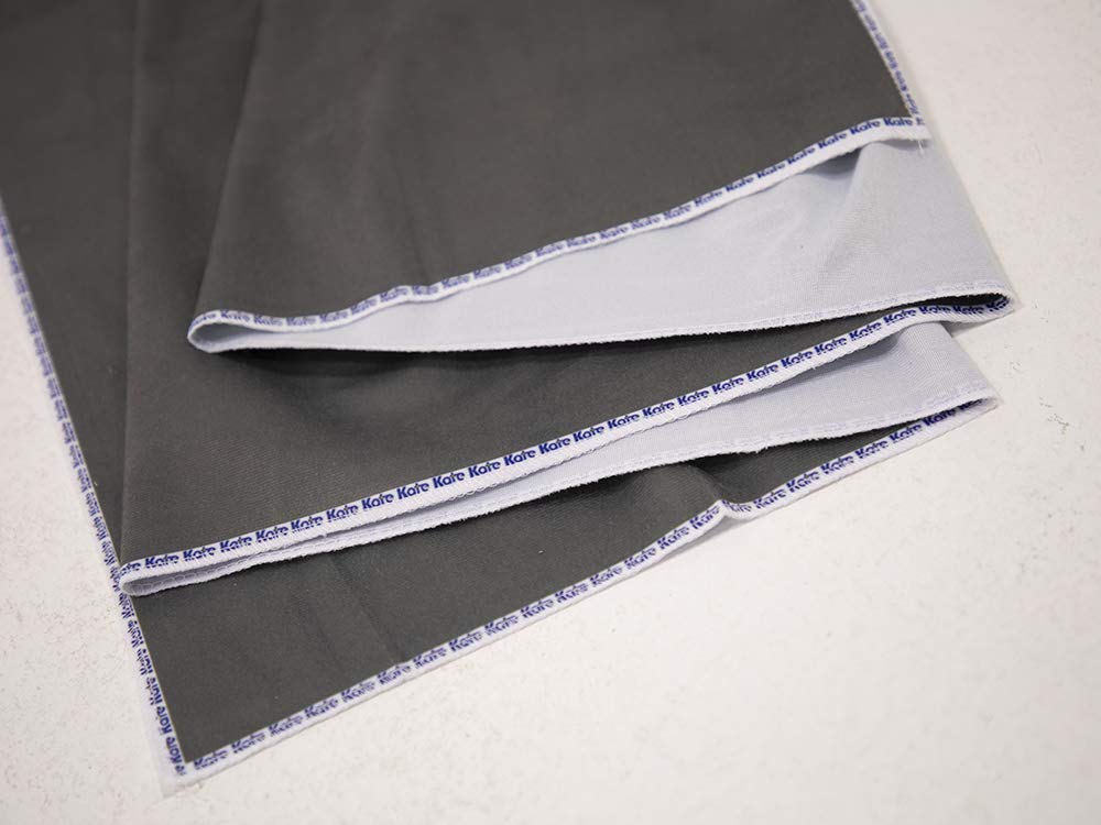 Kate Sfondo In Microfibra Grigio Scuro 1.5x2.2m – Pieghevole, Anti-Piega E Lavabile Per Studio E Ritratti