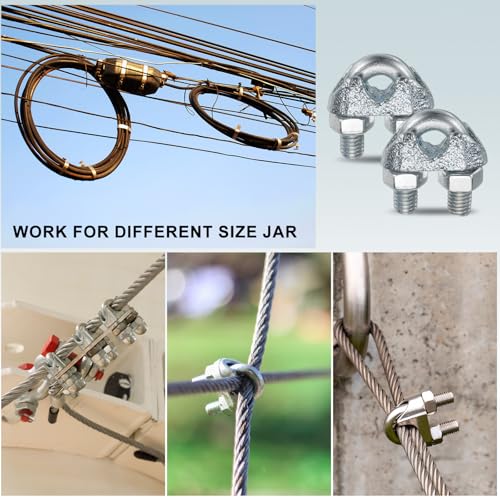 Collier de serrage M10 en acier robuste pour système de garde-corps durable