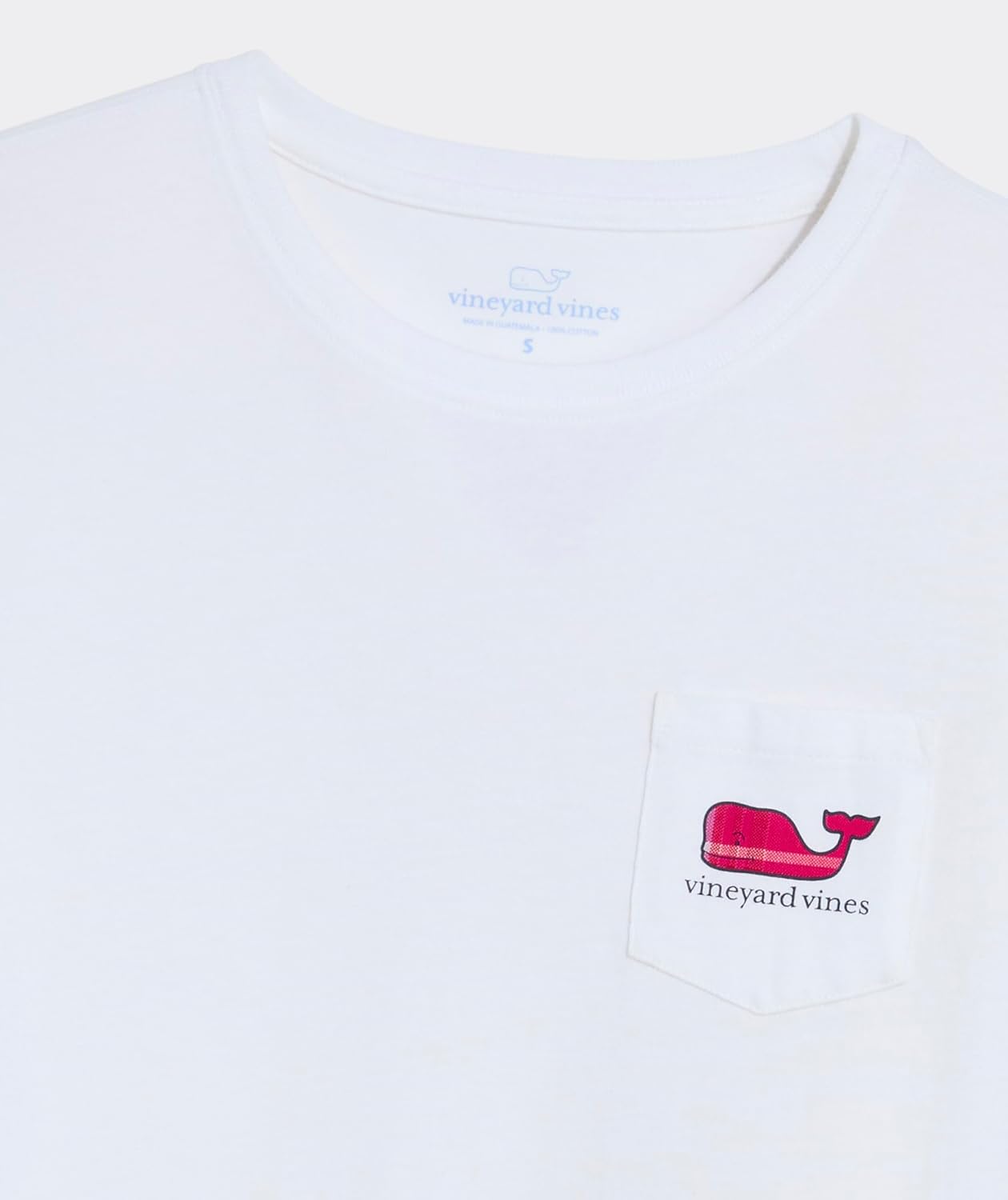 Vineyard Vines Womens Party Plaid Whale Fill Long-Sleeve Pocket Tee - Image 3