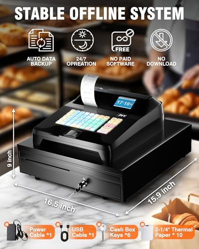 Image of PYY Cash Register for Small Businesses