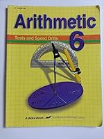 Teacher Key Arithmetic 6 Tests and Speed Drills B004S08QTA Book Cover