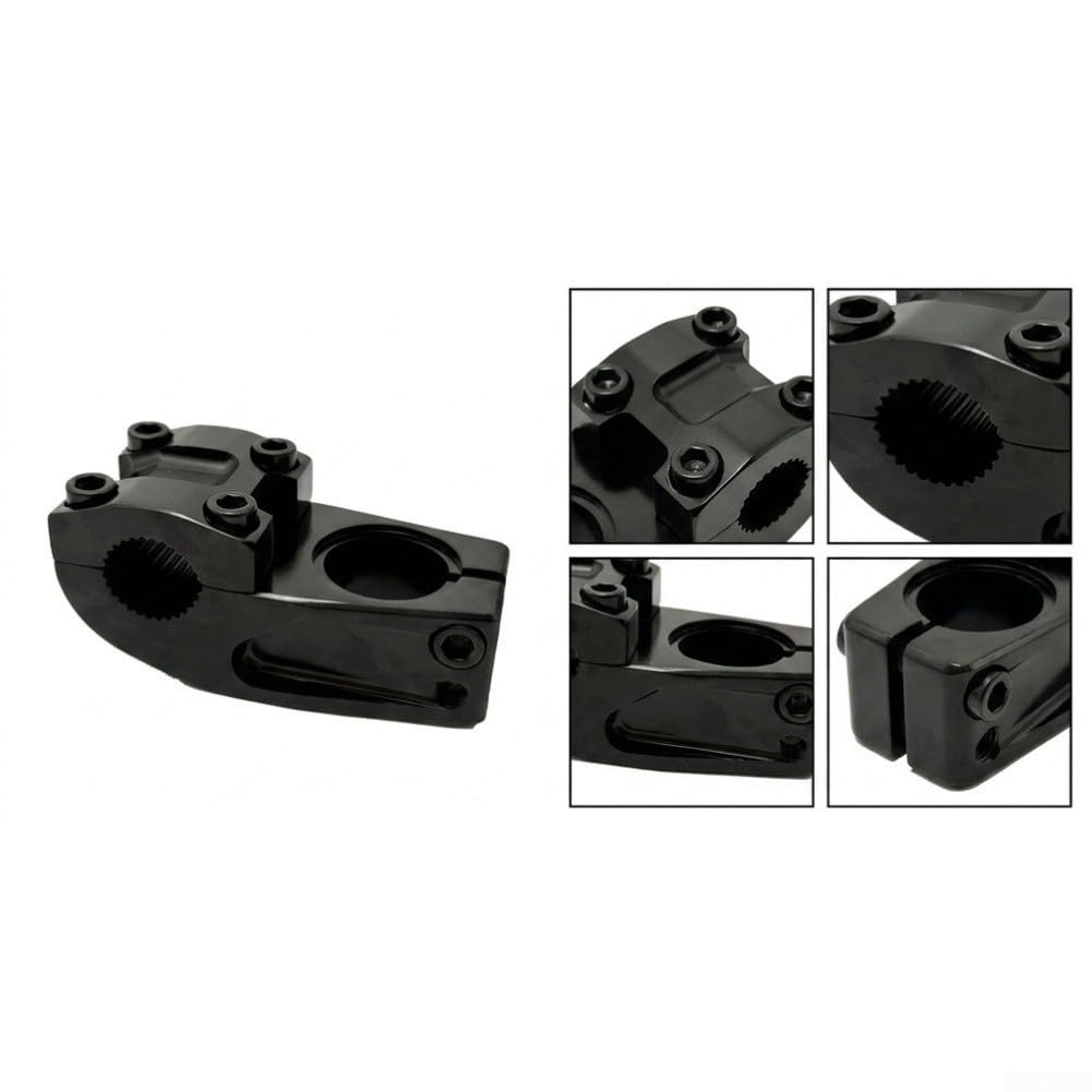 Attacco Manubrio Bici 22.2mm Estensione 50mm Alluminio