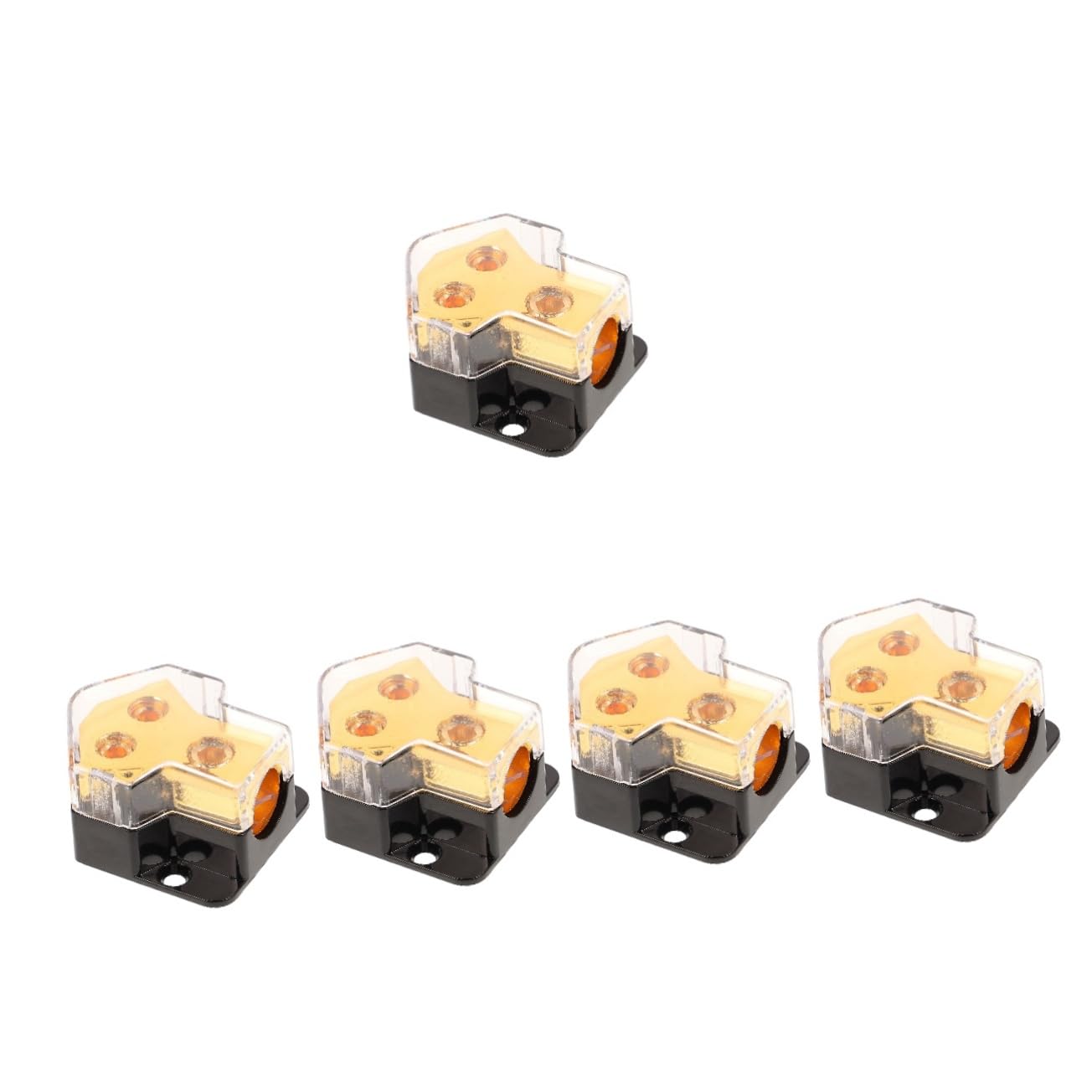 Milisten5pcs One point two junction box power hub battery distribution block amp distribution block automotive distribution block 12v distribution block 12v power distribution block refit