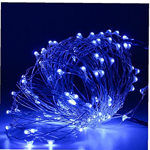 LED Fairy Light Waterdicht 5m 50 LED's Cooper Draad String Lamp Decor (geen batterij) 2pcs Blue String Light - Image 5